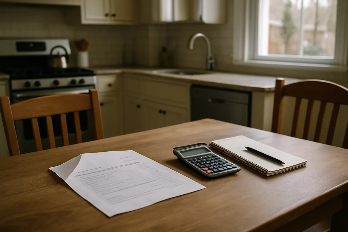 Cost estimate paperwork for a sewer lateral replacement on a Rockland County property